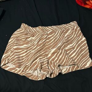 Random zebra shorts from target